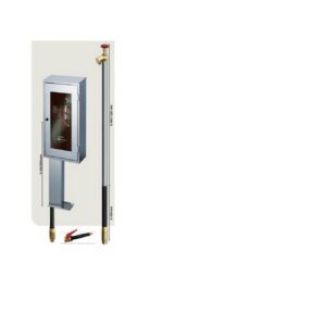 CE79D415 Cassetta Inox C/Piant H400 Rub. Secco M 15 Mistral 13 Dn45 MANFREDI - immagine 1