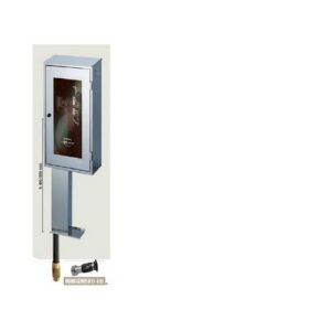 CE79D630 Cassetta Inox con piantana H 400 Rub. A Secco M 30 Miami Genius Dn45 MANFREDI - immagine 1
