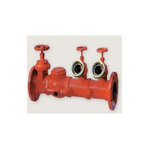 GM138WVE Gruppo Attacco Motopompaflangiato Dn 100 Vert.2Idranti Art.132 A MANFREDI