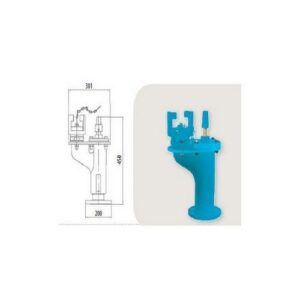 ID183VFI Idrante Sottosuolo Dn 80Attacco Baionetta Dn 70Mm 600 Art.146 A MANFREDI - immagine 1