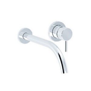 PE176954VISL Miscelatore Lavabo a parete con bocca a sinistra EURORAMA