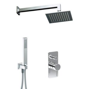 PER55015 Kit doccia con soffione e braccio EURORAMA