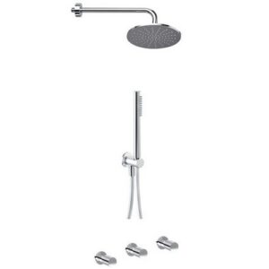 PER55216-D37 Kit doccia con soffione e braccio EURORAMA