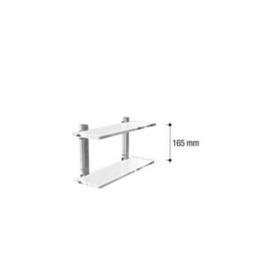 0600-60 Scaffale 2 piani plexiglass GIGLIO TL BATH