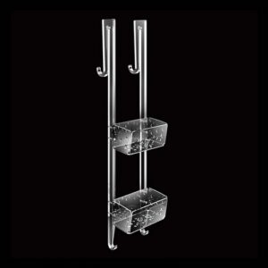 2142-C-TR Portaoggetti a due piani con gancio FORBOX TL BATH - immagine 1
