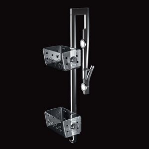 2192-C-TR Portaoggetti 2 piani con gancio e magnete FORBOX TL BATH - immagine 1