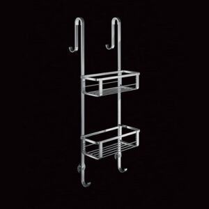 2532-C Portaoggetti 2 piani con gancio ventosa FOR BOX TL BATH - immagine 1