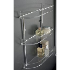 2543-C Scaffale 3 piani con ringhiere GARDENIA TL BATH