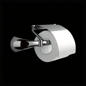 5525DX-C Portarotolo coperto lato destro cromato KOR TL BATH - immagine 1