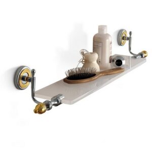6613-C Mensola in plexiglass finitura cromata QUEEN TL BATH - immagine 1