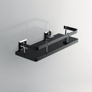 G211-C-BL Mensola con ringhiera plexiglass blu GRIP TL BATH - immagine 1