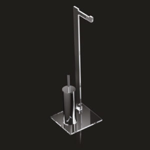 J073-C Piantana wc cromata JOLY SIMPLE TL BATH - immagine 1