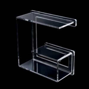 K165-C-AR Scaffale in plexiglass arancio e finiture cromate TL BATH - immagine 1