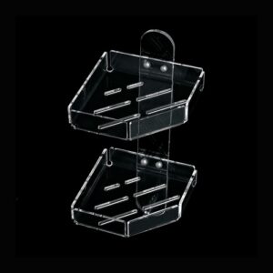 L212-C-VR Angolare doccia 2 piani in plexiglass verde FORBOX  TL BATH